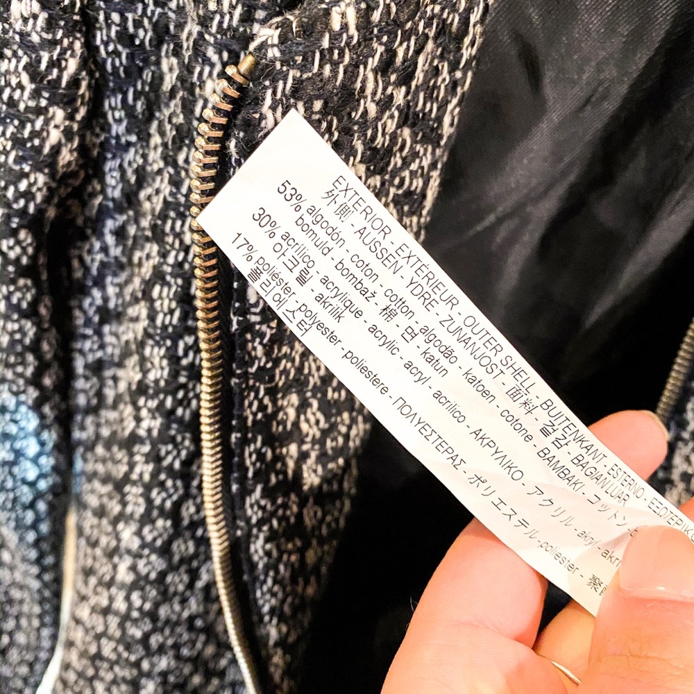 Zara Textured Weave Frock Coat - image 7